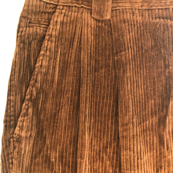 Men’s brown corduroy pants Navy & Green 36 waist, lenth 32”. - Picture 2 of 12